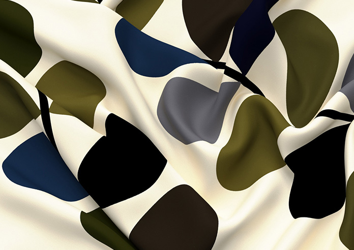 Orla Kiely Multi Stem, Moss - Roman Blind - Image 4